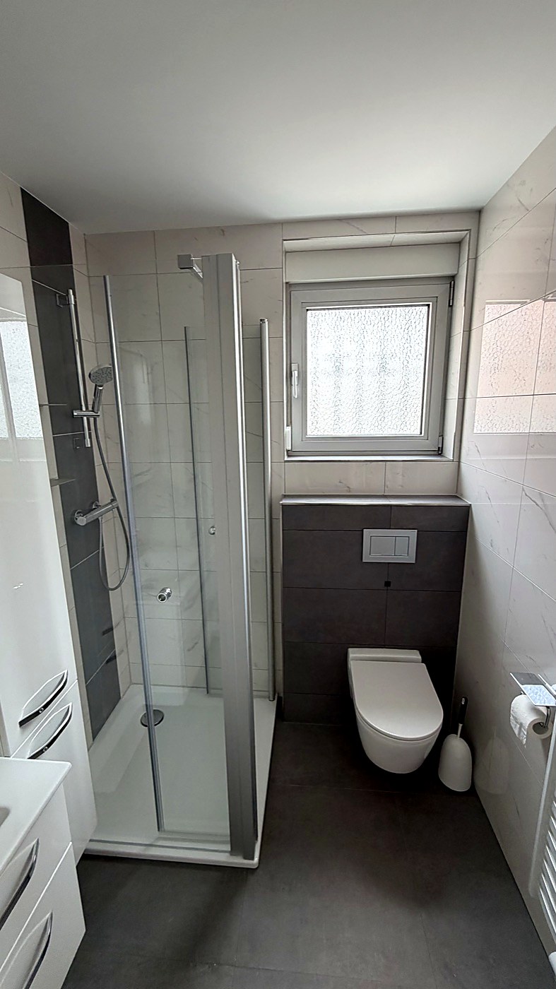 Badezimmer nach der Renovierung